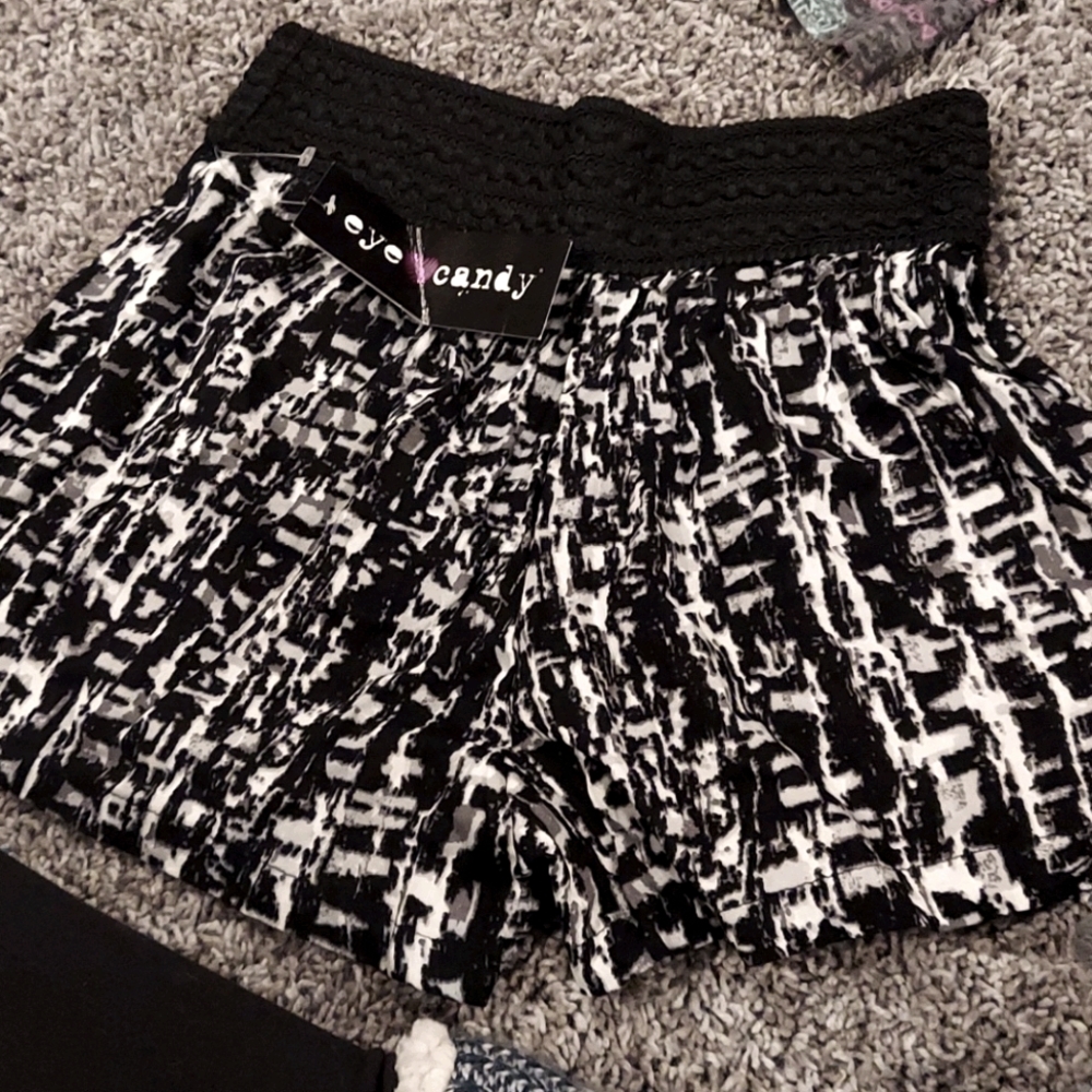 High waisted shorts